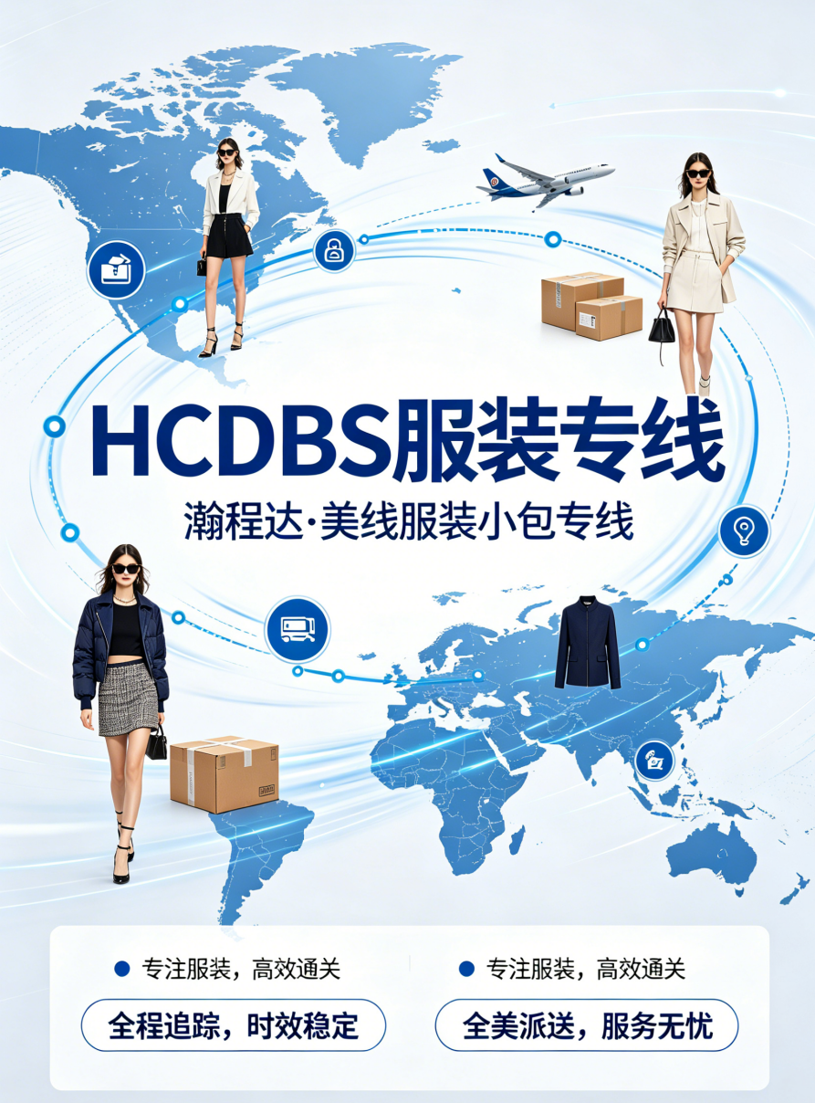 瀚程达自研自营、专攻美线服装 / 纺织品 / 鞋包的小包专线